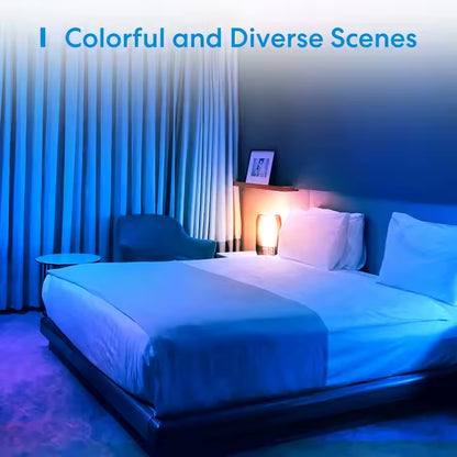 Smart Wi-Fi Color-Changing LED Bulbs – Works with Alexa & Google